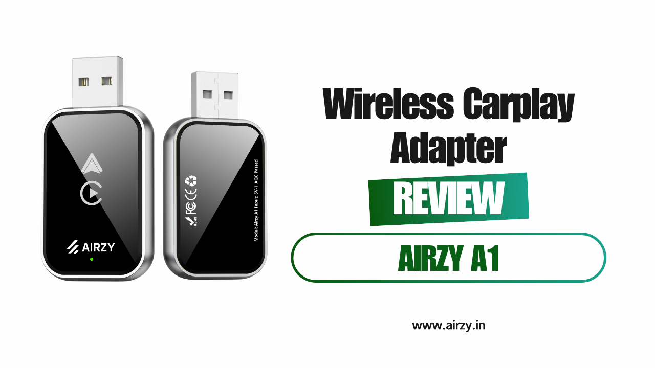 Load video: Review Video of Airzy Carplay and android auto adapter